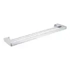 Nero Tapware Pearl Double Towel Rail 600mm Chrome NR8024dCH