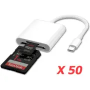 USB C 2 in 1 Hub Converter Type-C Adapter SD Card Reader For MacBook Pro Laptop