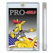(5) Magnetic Sports Card Holder, Hard Sided Protector - for 20pt cards, standard