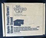 The Pampered Chef Apple Peeler/Corer/Slicer Stand #2435 New Unused