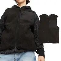 在飛比找森森購物網優惠-Puma 流行系列 女 黑色 羊羔絨 保暖 休閒 冬季 口袋