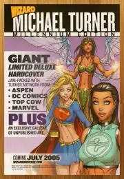 2005 Michael Turner Millennium Edition Print Ad/Poster Fathom Supergirl Wall Art