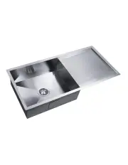[Cefito] Kitchen Sink Stainless Steel Basin Single Bowl Laundry 96X45cm in Silver
