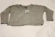 Buffalo David Bitton Women’s XL Pullover Super Soft Cozy V-Neck Sweater (Grey)