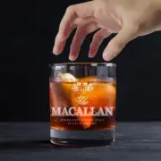 Custom Engraved The Macallan Single Malt Whiskey Glass 11 oz Standard Rock Glass