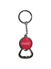 Coca-Cola Full-Color Bottle-Opener Keychain- BRAND NEW