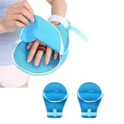2Pcs Restraint Mitts with Breathable Mesh, Medical Hand Glove with Zipper Hospital Hands Restraints Prevent Finger Harm Hand Protector