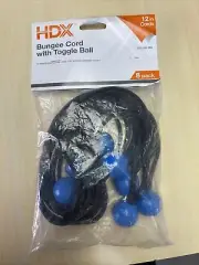 HDX Bungee Cord With Toggle Ball 8-pack NEW