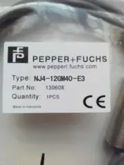 NJ4-12GM40-E3 New For Pepperl+ Fuchs P+F Proximity Switch