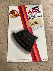 1972 Aurora AFX 2 PCS 6 inch Radius Curve Track #2540 NOS
