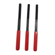 3Pcs Thread Straightening Tool Metal Thread Restoring Chaser File for Screws