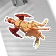 Waifu Makima Kiss-Cut Sticker Chainsaw Man Anime Manga Japanese Vinyl Decal Geek