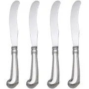 Reed & Barton Williamsburg Royal Scroll Dinner Knife (Set of Four)