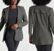 NEW!!! Athleta Interstellar Blazer Jacket arbor olive green size 4