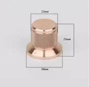 Audio 30mmx25mm Aluminum Volume Knob Hi-end Amplifier Potentiometer Knobs Parts