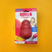 KONG Classic MEDIUM Durable Treat Stuffable Fetch & Chew Dog Toy
