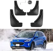 Autorder Custom Fit for Mud Flaps Splash Guards Ford Escape 2020 2021 2022 2023 Fender Flares Front and Rear Mud Guard Set 4Pcs