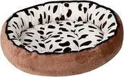 JOINPAYA Comfortable Cat Nest Durable Pet Sleeping Bed for Dogs and for All Seasons Soft and Cow Pattern