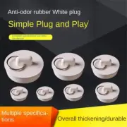 Kitchen Bath Rubber Sink Plug Floor Drain Plug Sink Bathtub Drainage Stopper Lau