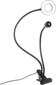 Homoyoyo 1pc Clip Fill Light Desk Camera Mount Ring Light for Desk Phone Holder Mount Tabletop Fill Lamp Table Lamps Clip Type Beauty Protection Beauty Lamp Aluminum Alloy Student