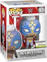 Funko PoP! WWE - Rey Mysterio Glow Vinyl Figure, 10 cm Height