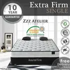 SINGLE Mattress - Super Firm Mattress w/ Extra Firm Pocket Spring Ultra HD Foam