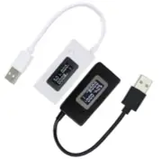 LCD backlight digital screen display ammeter voltmeter charge capacity tester