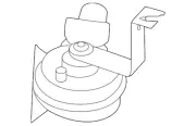 Genuine BMW Low Note Horn 61335a74fb9