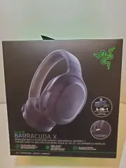 New & Sealed Razer Barracuda X-Wireless Multi-Platform Gaming Headset Black