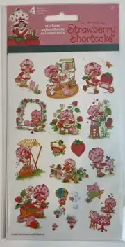 NEW! Strawberry Shortcake Stickers: Four Sheets