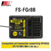FlySky FGr8B 2.4G 8CH Receiver PWM/PPM/i-bus for NB4 Lite AFHDS 3 Transmitter