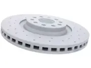 Brake Rotor For Audi VW A3 Quattro Q3 S3 Arteon Golf R GTI Jetta Tiguan SR83V9 (for: Audi)