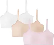 [Amuhou] Teen Girls Cotton Training Bras Sports Bralettes Racerback Cami