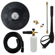 Proven Part 15" Floor Scrubber, Hose M22 X M22 1/4 Inch X 25', Pro-Gun Kit & Qui
