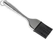 Sauce Basting Brush Barbecue BBQ Grill Pastry Brush Heat Baking Cooking Silicone Long Brush Stainl Steel Handles 20CM