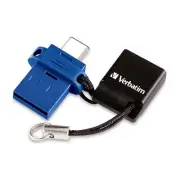 Verbatim 128Gb Store ‘N’ Go Dual Otg Usb 3.2 Gen 1 Flash Drive For Usb Personal