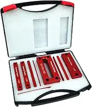 9x Woodworking Metric Setup Blocks Height Gauge Set for Construction Router