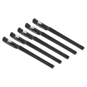 Black Pens,24 Pack Fine Point Black,0.5mm Roller Ball 145mm Gel Ink Pens
