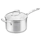100% Genuine! SCANPAN Impact 20cm 3.5L Stainless Saucepan with Lid! RRP $159.00!