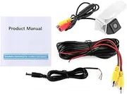 Zohisin 170 Degree HD Rear View Backup Camera IP67 Reverse Car Monitor for 2 3 from 2008 to 2011 with Imported Chips High Definition Realistic Image Color and PC7070K Upgraded