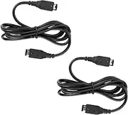 Ling-Luo 2Pcs GBA SP Link Cable 2 Player Game Link Connect Cable Cord Compatible for Nintendo Gameboy Advance and SP