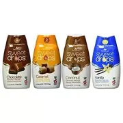 SweetLeaf Sweet Drops Flavored Stevia Sweetener Variety Bundle 1 Ea Chocolate...