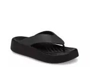 Woman's Sandals Crocs Getaway Glitter Platform Sandal