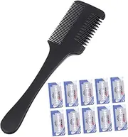 LIFKOME 1 Set Double Sided Hair Thinner Comb Hair Cutter and Styling Tool for Thinning Durable Design with Safe Shielded Razor for Home Use Comb Blades