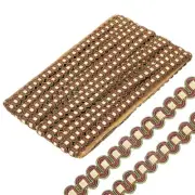 13 Yards Gimp Braid Trim, 3/8 inch Wide Curtain Fabric Trim DIY Crafts Red