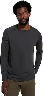 [Mountain Warehouse] Vermont Mens Base Layer Top - Breathable & Lightweight Isotherm Baselayer - Winter Camping, Outdoors, Travelling & Hiking
