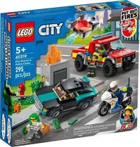 在飛比找Yahoo!奇摩拍賣優惠-樂高LEGO CITY Fire Rescue Police
