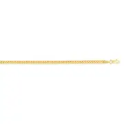 14k Yellow Gold 22" Solid Miami Cuban Curb Link 2.6 mm 11 Grams Chain/Necklace