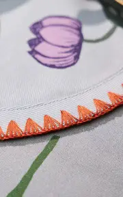 [Sophie Williamson Design] Picnic on the Meadow Set-of-Six Cotton Placemats