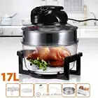 Maxkon 0-250°C 17L Turbo Low Fat Convection Halogen Oven cooker Cooking Recipe